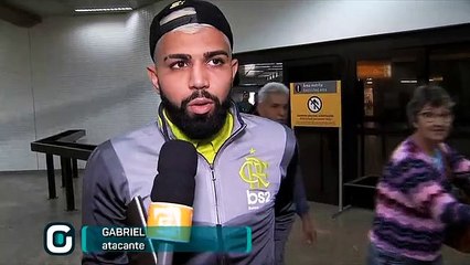Gabigol, Éverton Ribeiro, Diego e Cuéllar comentam confronto contra o Corinthians