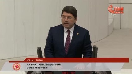 AK Parti Grup Başkanvekili Tunç: "İçişleri Bakanımıza sürekli hakaret edeceksiniz ama terör örgütüne tek laf söyleyemeyeceksiniz"