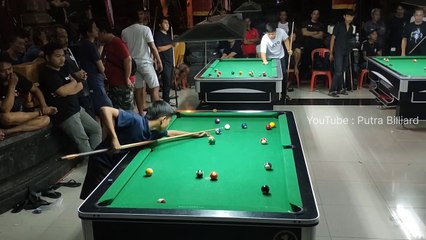 TEHNIK SATU TANGAN __ FUJI VS PUTRA TOURNAMENT BILLIARD 2022