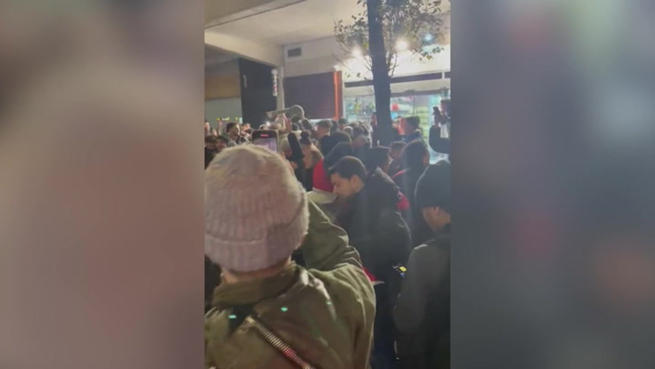 Morocco fans take over Edgware Road celebrating side’s historic World Cup win over Portugal