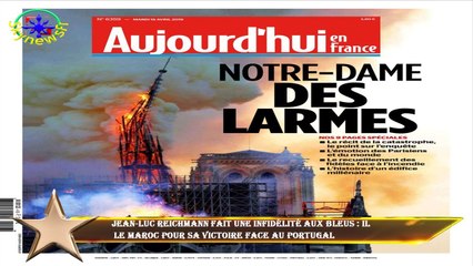 Jean-Luc Reichmann fait une infidélité aux Bleus : il  le Maroc pour sa victoire face au Portugal