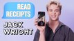 Jack Wright Reveals His Google Search History, Camera Roll, And CRUSH | Read Receipts | Seventeen