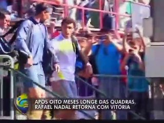 Rafael Nadal retorna às competições