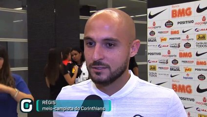 Régis “Estou muito feliz com minha estreia e preparado para entrar quando Carille quiser