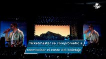 Ticketmaster pagará 120% del “costo total” del boleto de Bad Bunny a personas afectadas