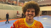 Interview maritima: Alban Pontlevoy après la victoire de Martigues Handball contre Angers