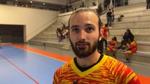 Interview maritima: Damien Brebant après la victoire de Martigues Handball contre Angers