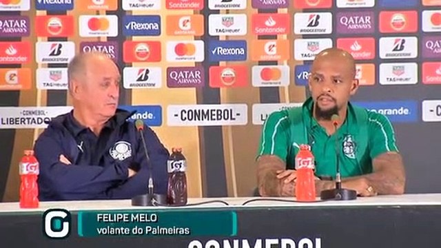 Felipão Melo enaltece vitória do Palmeiras diante de San Lorenzo