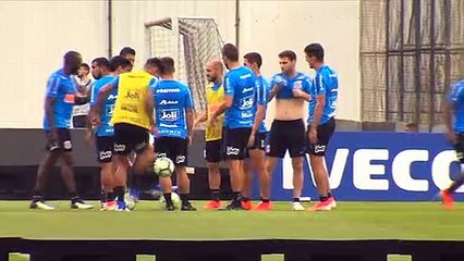 Imagens do treino do Corinthians desta terça-feira