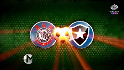 Assista aos melhores momentos de Corinthians e Botafogo