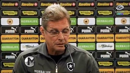 Oswaldo de Oliveira fica desapontado após empate com Timão