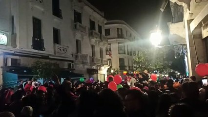 Fiesta marroquí en Tetuán tras pasar a semifinales del Mundial