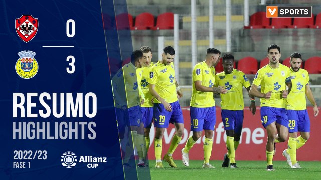 Highlights: UD Oliveirense 0-3 FC Arouca (Taça da Liga 22/23 - Fase 1 - Jornada 4)