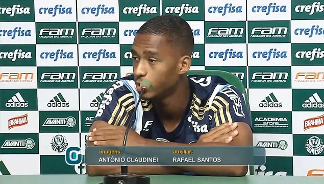 Matheus Sales mantém o otimismo no Palmeiras