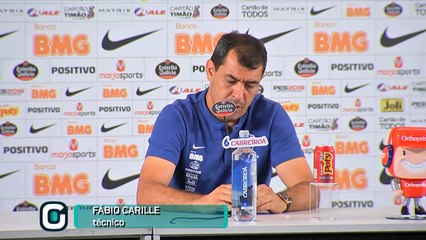 Veja como foi a coletiva do técnico Carille na Arena Corinthians