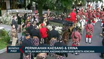 Kaesang-Erina Naiki Kereta Kencana Usai Prosesi Akad Nikah di Sleman!