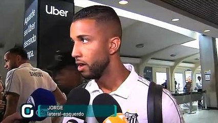 Video herunterladen: Veja cono foi o desembarque da delegação do Santos em Congonhas