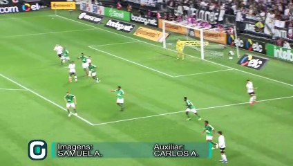 Boselli faz o primeiro gol do Corinthians contra a Chapecoense