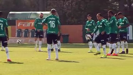 Imagens do treino do Palmeiras desta segunda-feira