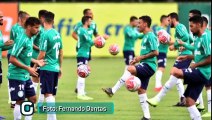 Palmeiras treina de olho no Melgar