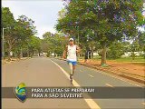 Para-atletas se preparam para correr a São Silvestre