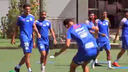 Imagens do treino do Santos desta quinta-feira