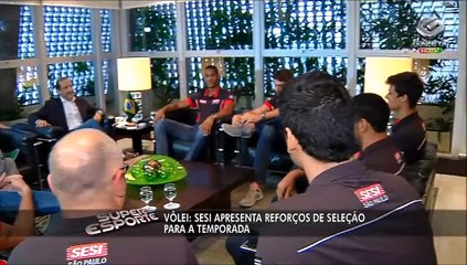 Descargar video: Sesi-SP apresenta reforços para a temporada