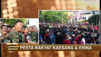 Panglima TNI Jenderal Andika Cek Pengamanan Kirab Pengantin Kaesang-Erina di Solo