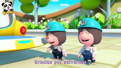 Salva al Sr. Topo | Súper Panda Héroes | Dibujos Animados Infantiles | BabyBus