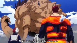 Dabi reveals himself as Toya Todoroki to Shoto and Endeavor - My Hero Academia Season 6 Episode 11