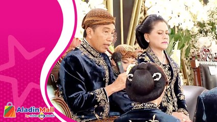 Prosesi Sungkeman, Jokowi Beri Petuah pada Anak-Anak dan Menantu