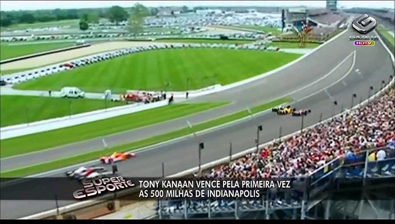Tony Kanaan vence as 500 milhas de Indianápolis pela 1ª vez