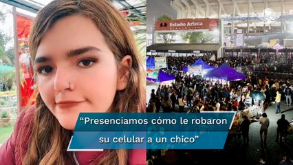 Robo de teléfonos y peleas en el primer concierto de Bad Bunny, reporta influencer
