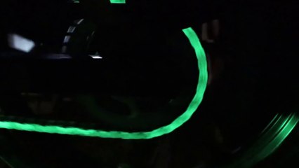 How to make a Motorcycle Chain light up with LED Blue