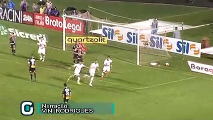 Veja o gol do Santos contra o Corinthians
