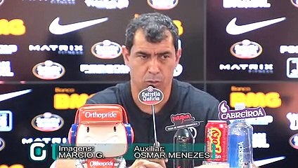 Fábio Carille muda programação às vésperas de clássico contra o Santos