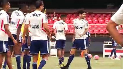 Sábado de treino aberto do São Paulo no Morumbi