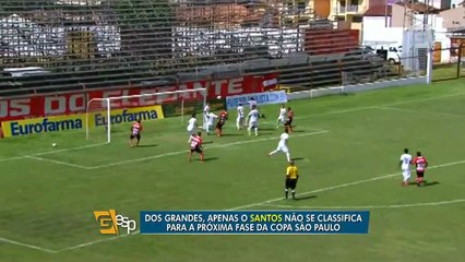 Santos perde para o Linense e é eliminado da Copinha