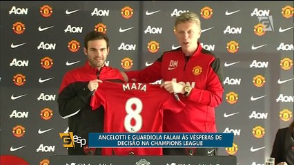 Ancelotti e Guardiola falam às vésperas do duelo na Champions