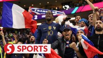 France celebrate famous World Cup win over England
