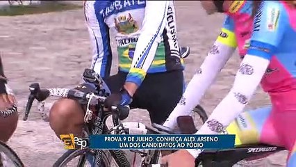 Alex Arseno é um dos candidatos ao pódio da Prova Ciclística 9 de Julho