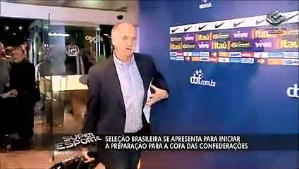 Elenco da Seleção Brasileira se apresenta no Rio de Janeiro