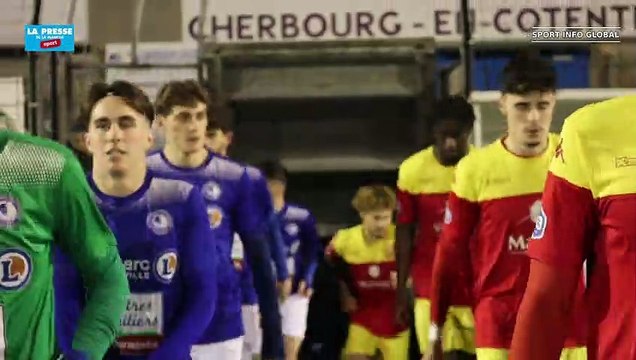 National 3 (11e journée) : le résumé du match entre l'AS Cherbourg et Quevilly - Rouen B
