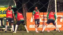 Veja imagens do treino do Palmeiras
