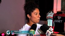 Cristiane Estou muito feliz para jogar no São Paulo