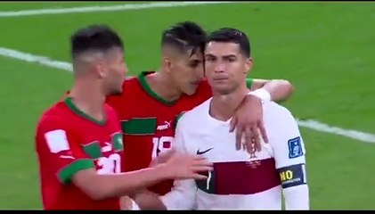 Les larmes de Cristiano Ronaldo au retour aux vestiaires