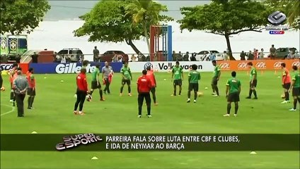 Parreira compara briga por atletas a guerras no Oriente Médio