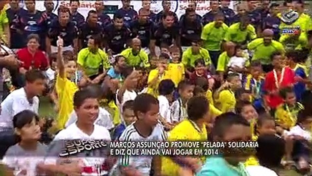 Marcos Assunção promove jogo solidário