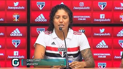 Cristiane é apresentada e fala sobre criação de time feminino Clubes estão com boa vontade