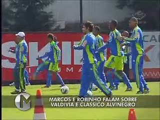 Marcos e Robinho comentam grandes decisões no Brasil